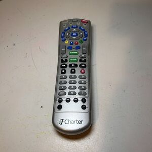Charter Spectrum 4-Device Universal Remote Control, Silver - AUX DVD TV‎ CABLE